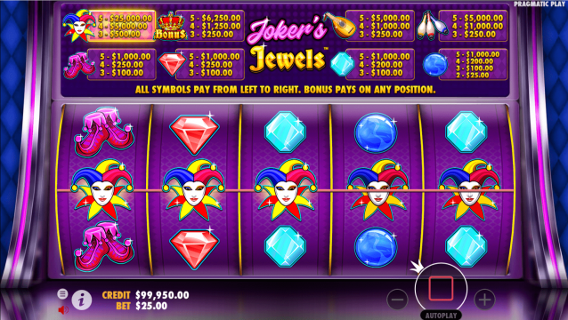 รีวิวเกมค่าย Joker : Joker Jewels อัญมณีโจ๊กเกอร์