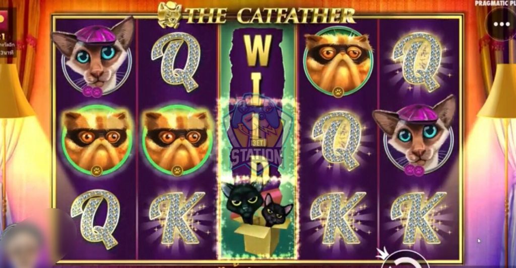 รีวิวเกมสล็อต PP : The Catfather แมวเจ้าพ่อ