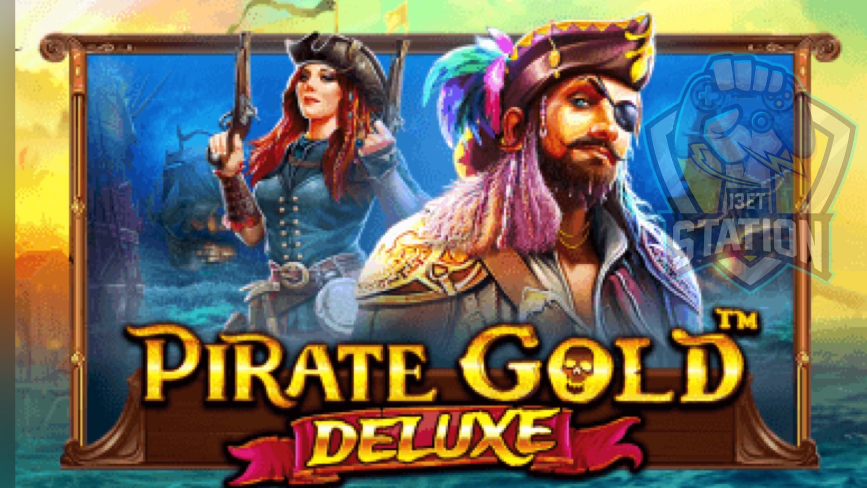 รีวิวเกมสล็อต PP : Pirate Gold Deluxe สล็อตทองโจรสลัด