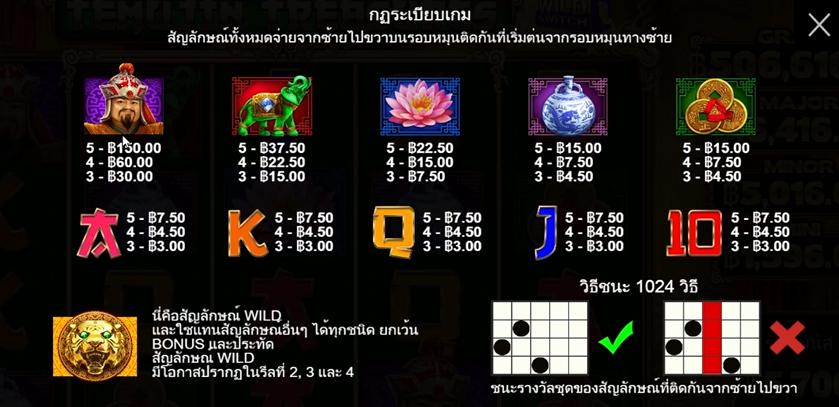 รีวิวเกมสล็อต PP : Temujin Treasure สมบัติเจงกีสข่าน