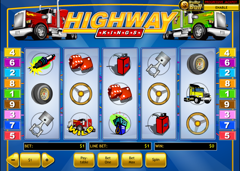 รีวิวเกมค่าย Joker : Highway Kings Progressive ราชาทางหลวง