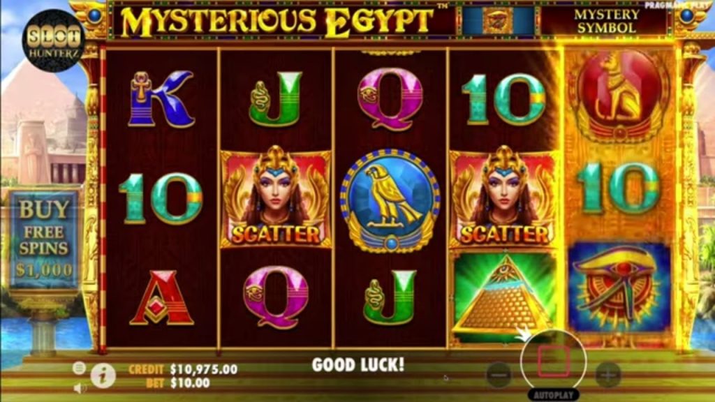 รีวิวเกมสล็อต PP : Mysterious Egypt อียิปต์ลึกลับ