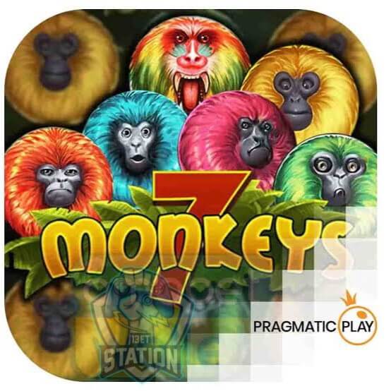 รีวิวเกมสล็อต PP : 7 Monkeys ลิงเจ็ดสี